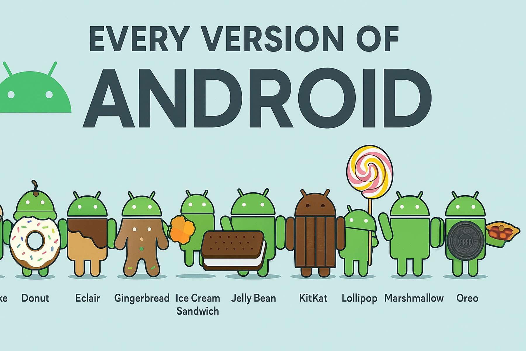 Android history and latest version
