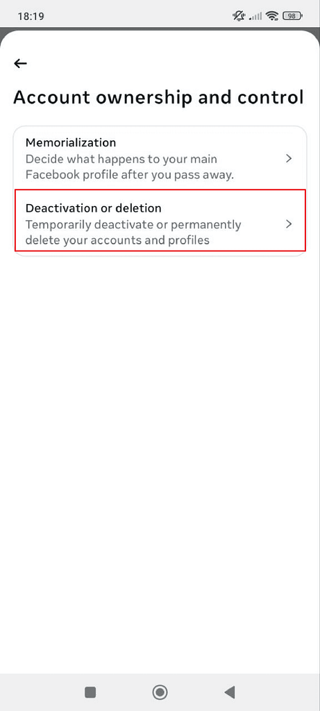 delete facebook phone-06