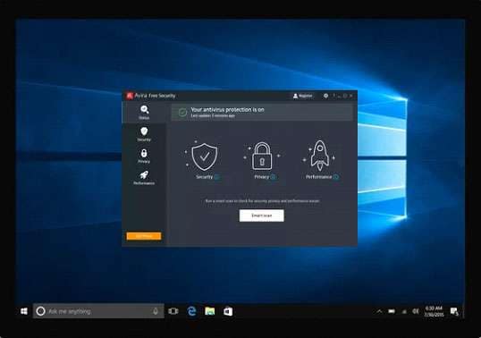 Free Antivirus: Avira