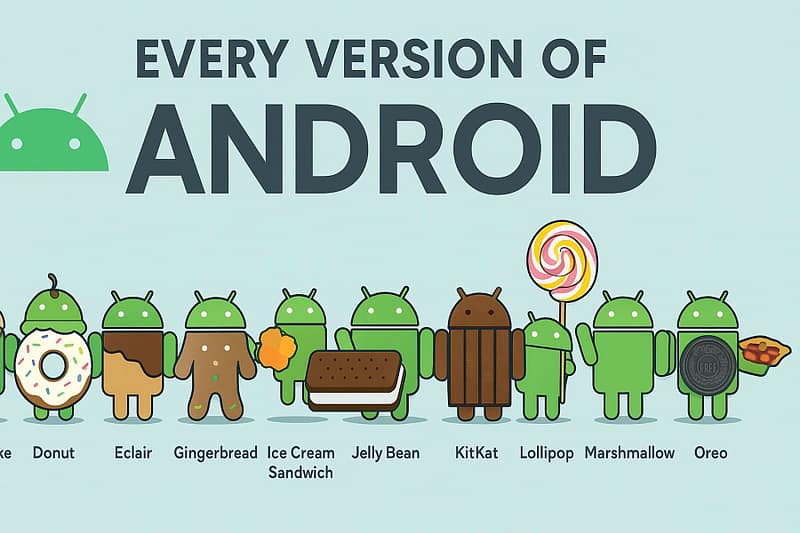 Android history and latest version