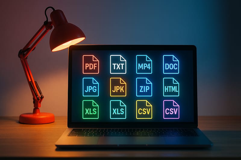 A Comprehensive List of File Extensions