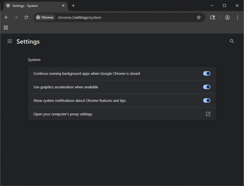 Disabling Hardware Acceleration might be a long shot but it could be the answer.